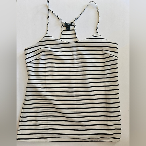 J Crew Stripe Racerback Tank (4) - Picture 6 of 6